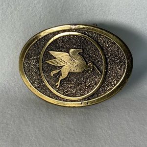 Belt Buckle - Pegasus - Vintage 70’s - Bronze
